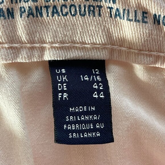 Lands' End Pale Pink Mid Rise Cropped Jean Size 12 - Picture 6 of 10